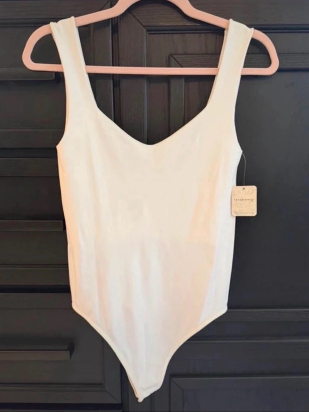 NWT! Free People Intimates White Bodysuit | Sz M/L |